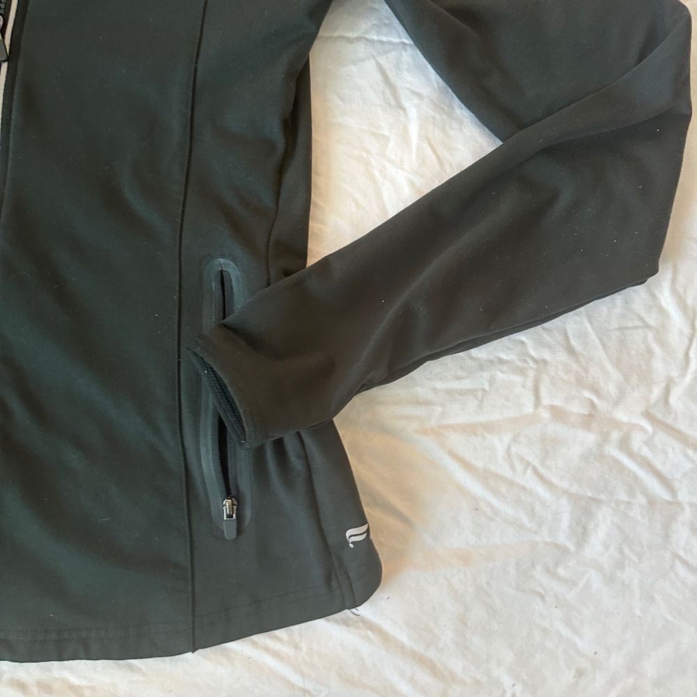 Fabletics Forest Green Sports Jacket Fittef Size Small - Picture 6 of 7